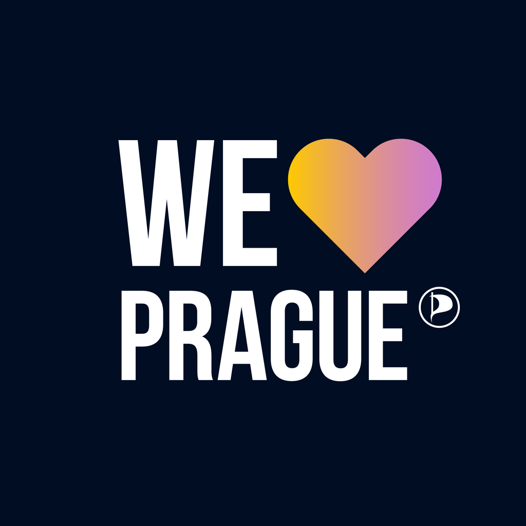 WE 🖤 PRAGUE grafika
