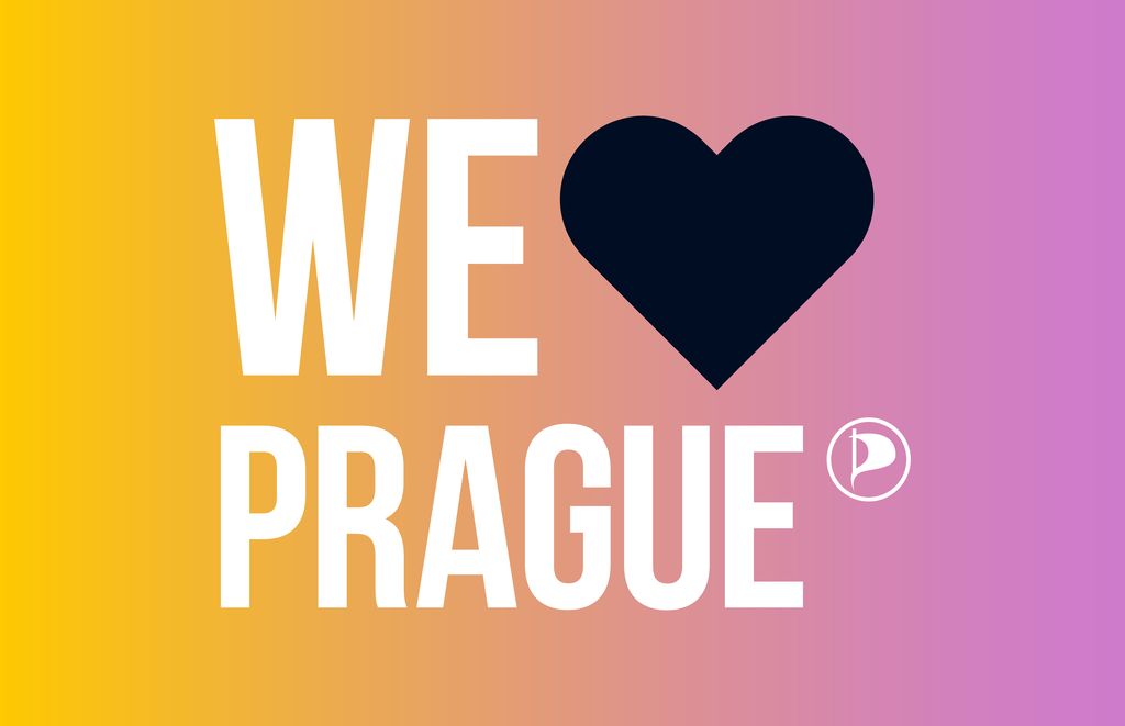 WE 🖤 PRAGUE: Piráti se ptají, co Pražané na Praze milují a jaká mají přání